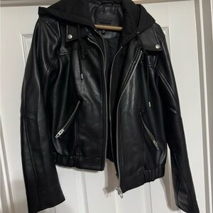 Black Jacket with Hood (blankNYC - size XL)